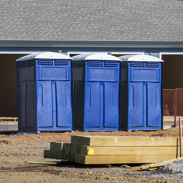 are there any restrictions on what items can be disposed of in the porta potties in Brookville Pennsylvania